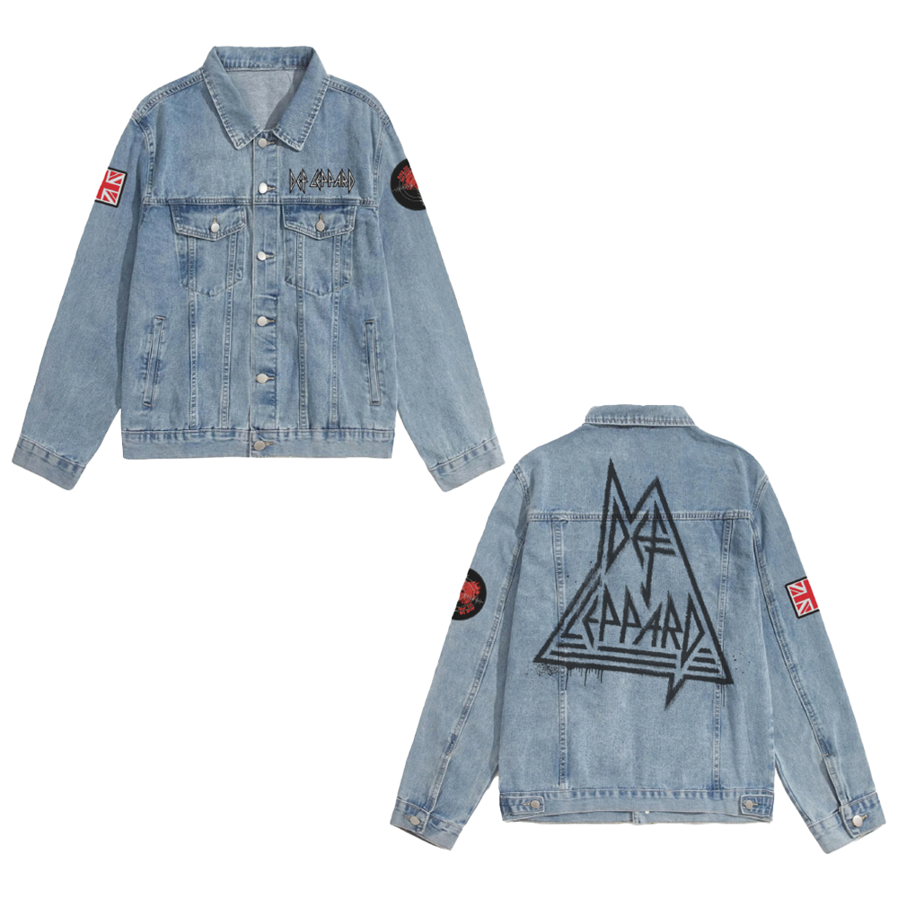 World Tour Denim Jacket – Def Leppard Official Store