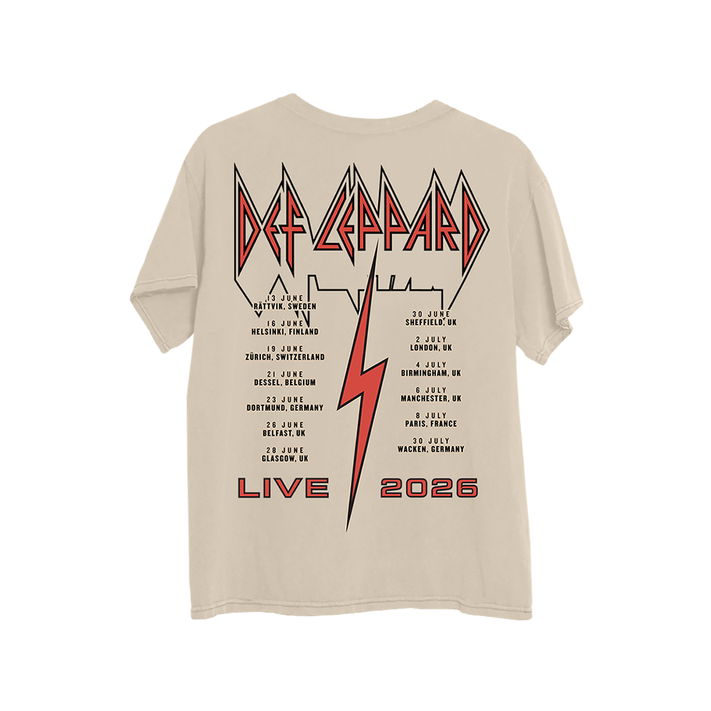 Live in 2026 Natural T-shirt Back