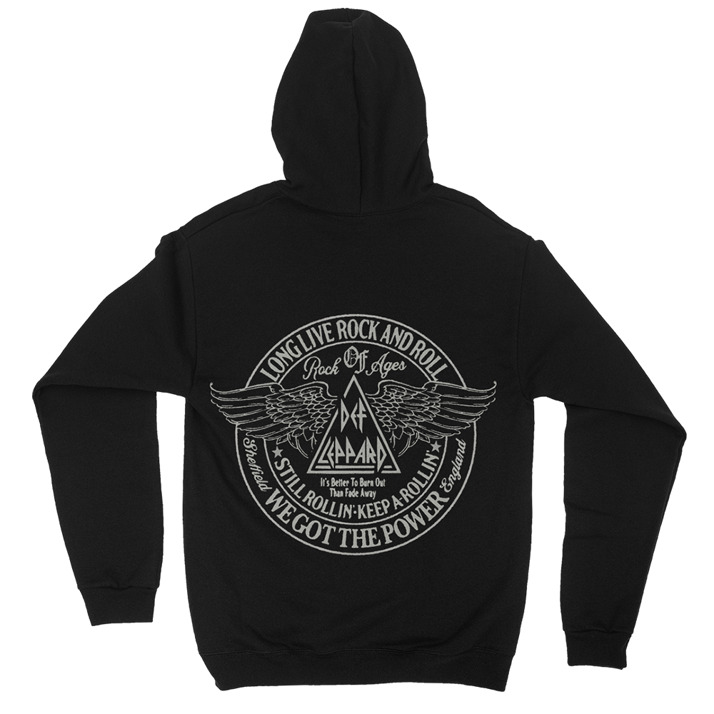 Long Live Rock and Roll Pullover – Def Leppard Official Store