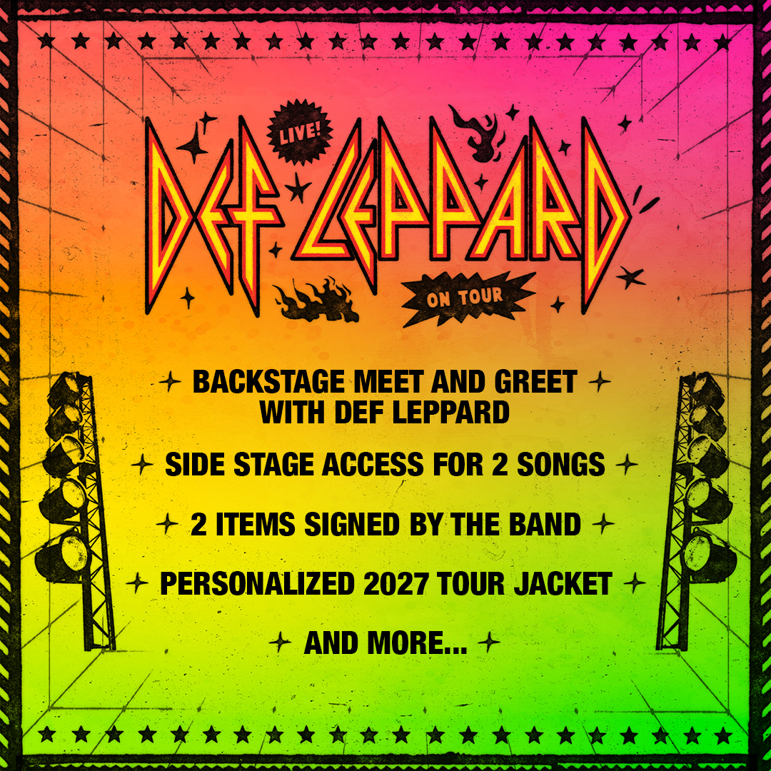 Def Leppard Ultimate Meet & Greet Experience