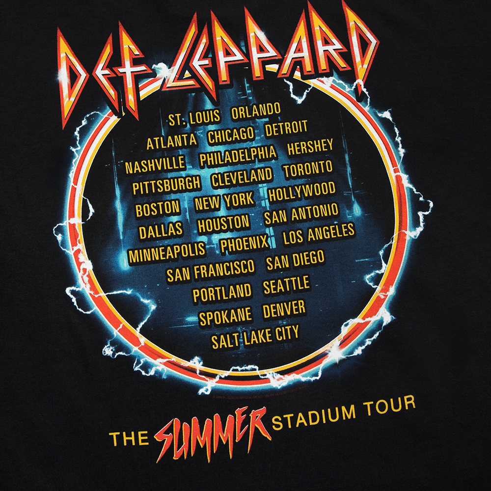 The Summer Stadium Tour 2024 T-Shirt Back Detail