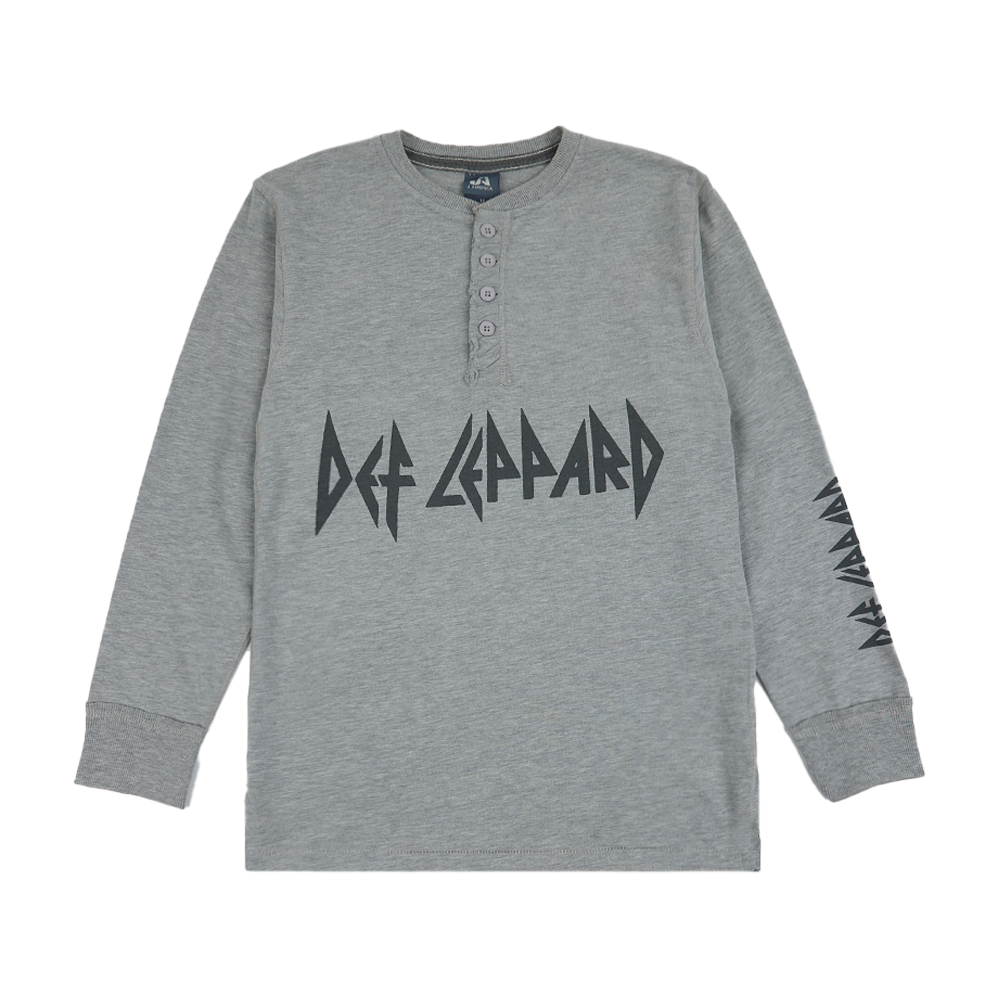 Rock Of Ages Jersey Henley Front