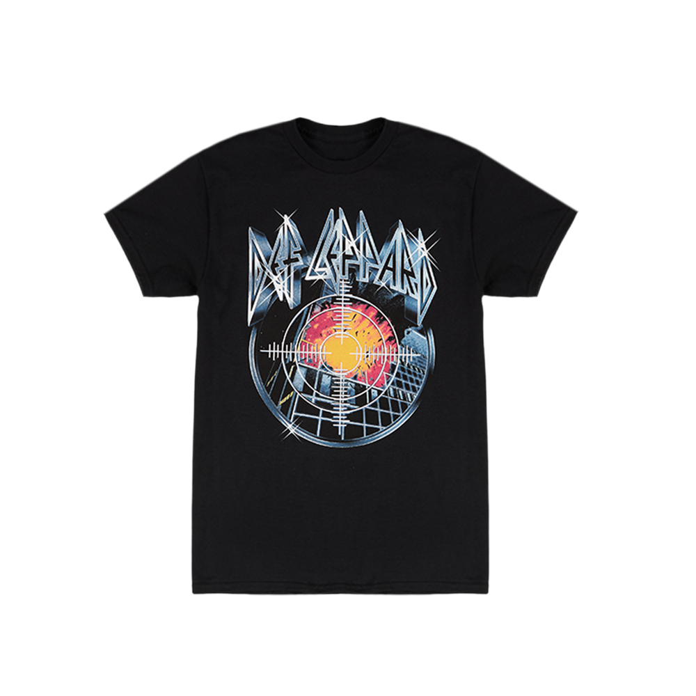 Def Leppard グラフィックTシャツ Mサイズ ブラックメイドイン Def Leppard グラフィックTシャツ Mサイズ ブラックメイドイン