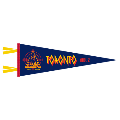 Def Leppard x Oxford Pennant 2024 Toronto, ON