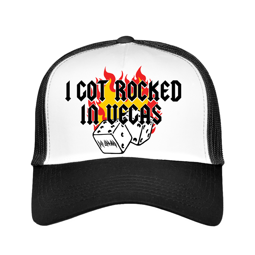 I Got Rocked In Vegas Hat - Def Leppard Official Store