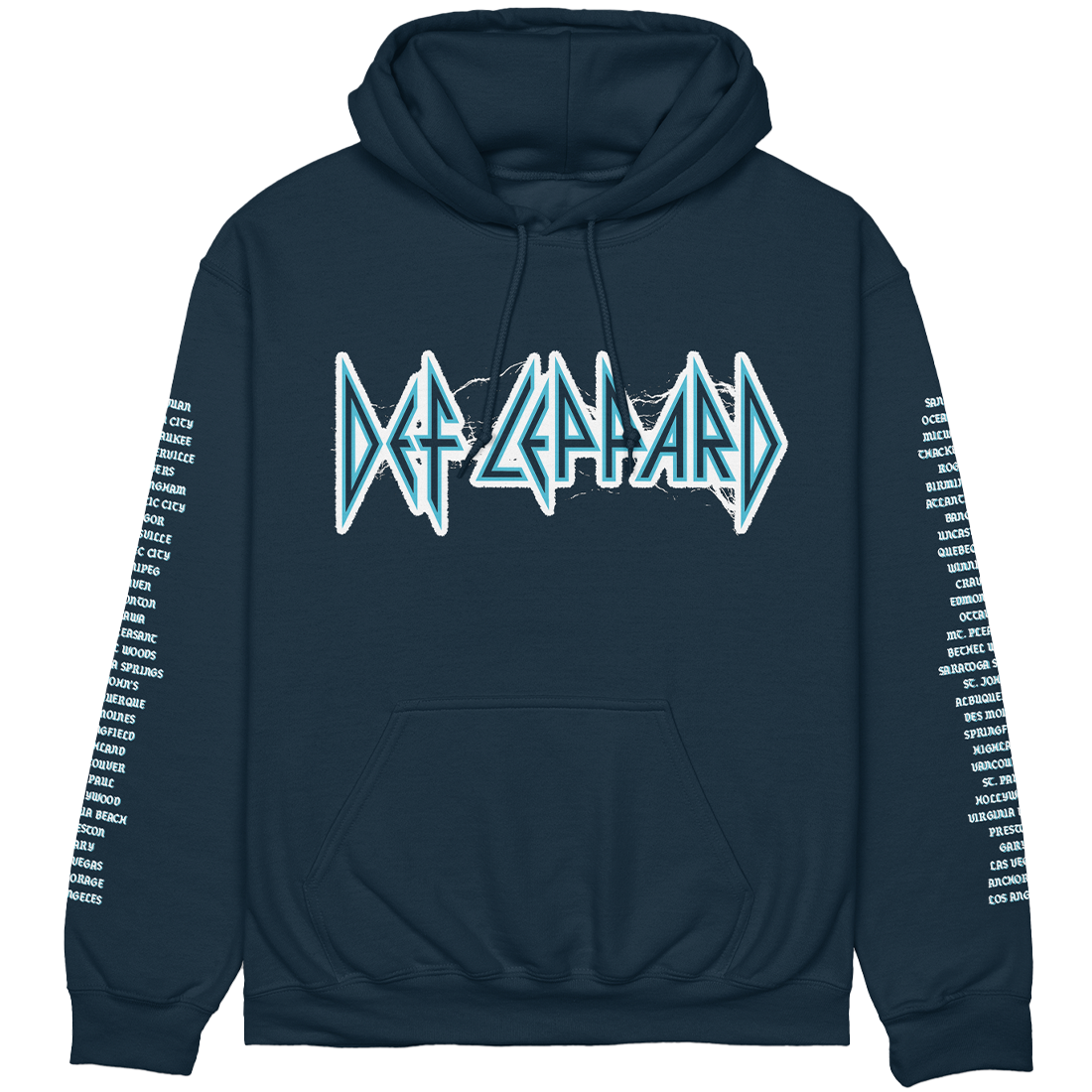 Electric Summer Tour 2025 Pullover Front