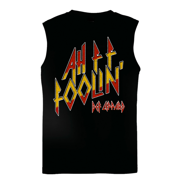 Ah F F Foolin’ Muscle T-Shirt – Def Leppard Official Store