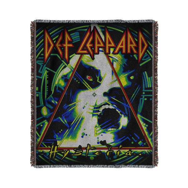 Hysteria Woven Blanket Def Leppard Official Store