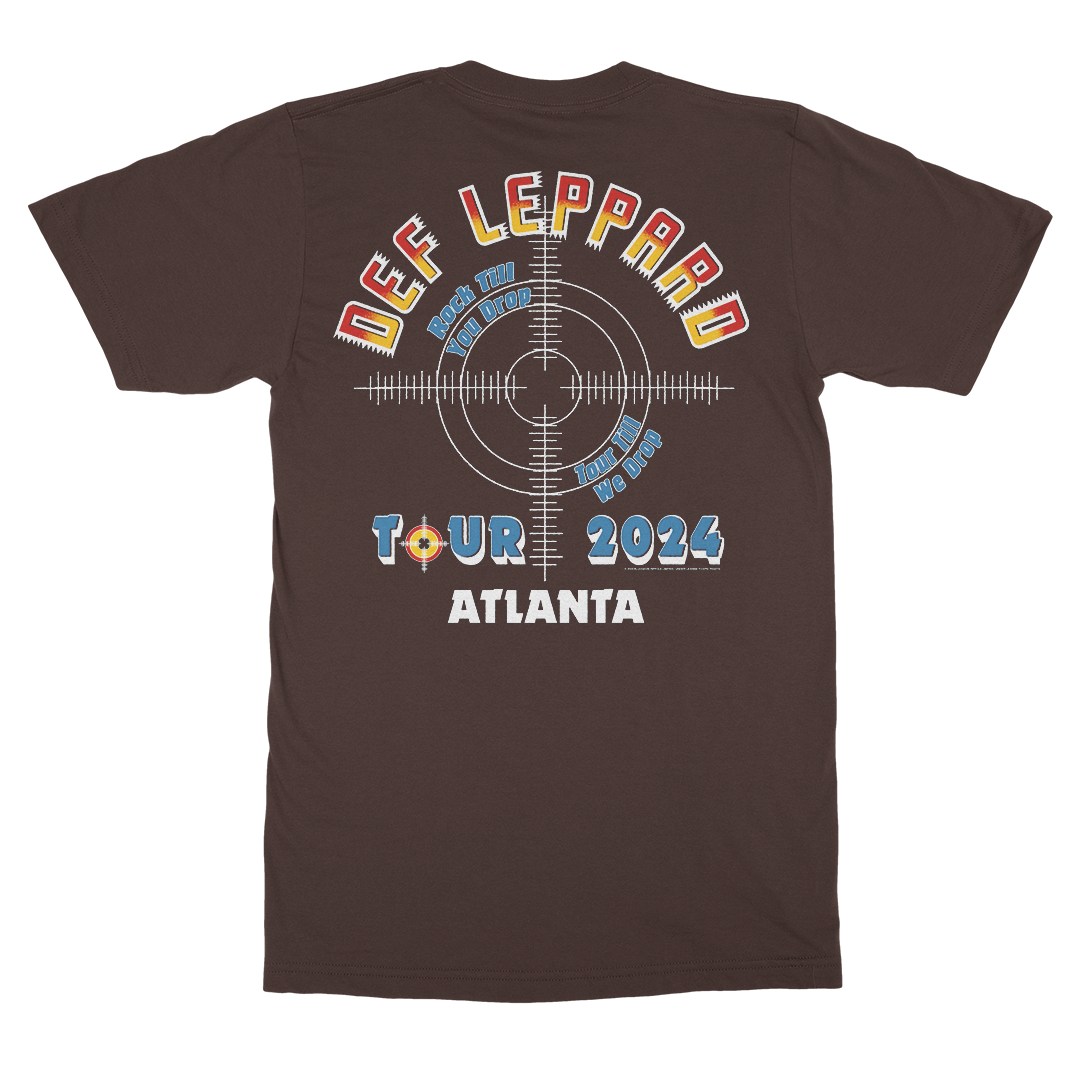 Atlanta, GA 2024 Tour T-Shirt Back