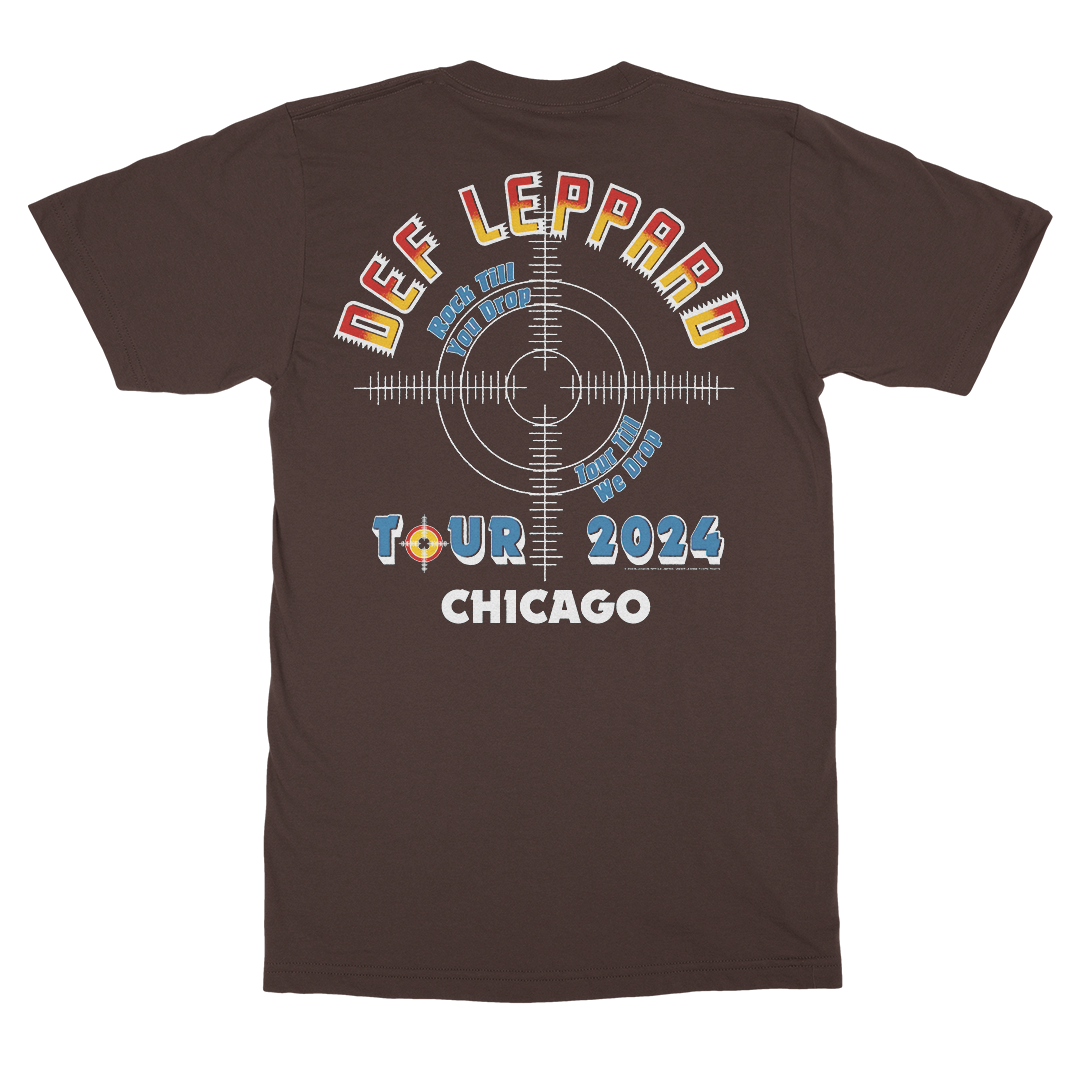 Chicago, IL 2024 Tour T-Shirt Back