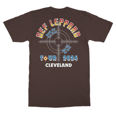 Cleveland, OH 2024 Tour T-Shirt Back