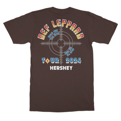 Hershey, PA 2024 Tour T-Shirt Back