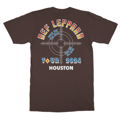 Houston, TX 2024 Tour T-Shirt Back