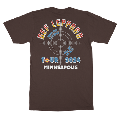 Minneapolis, MN 2024 Tour T-Shirt Back