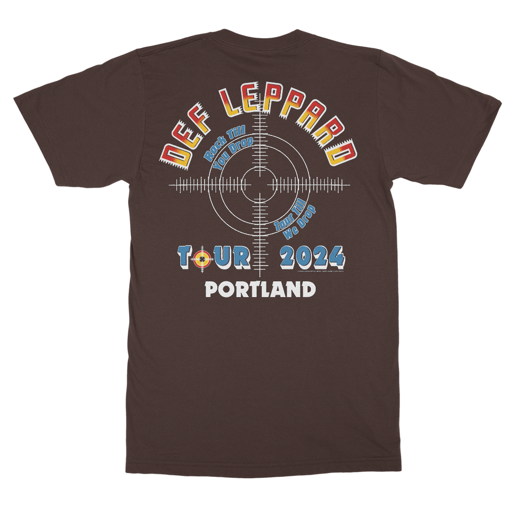 Portland, OR 2024 Tour T-Shirt Back