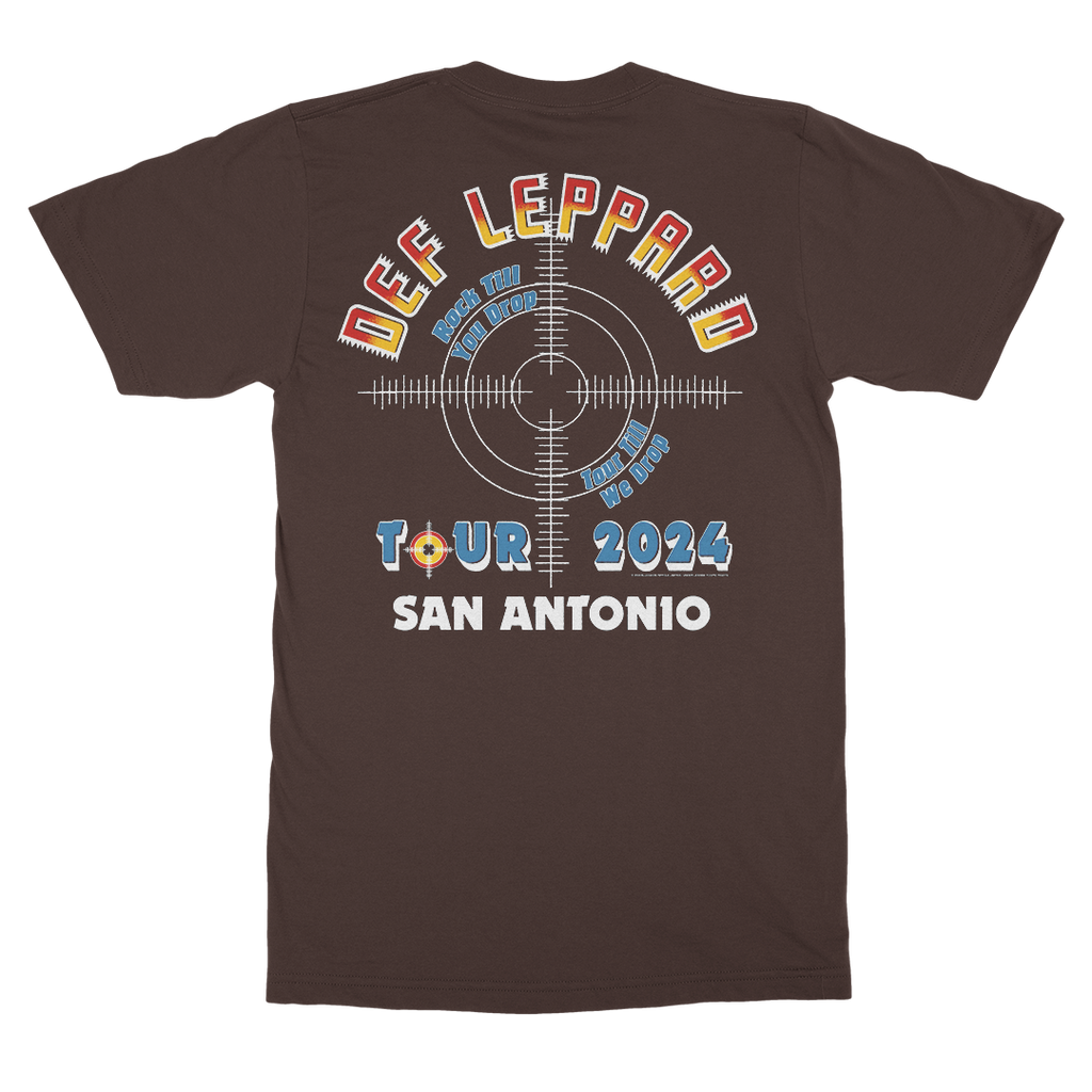 San Antonio, TX 2024 Tour T-Shirt Back