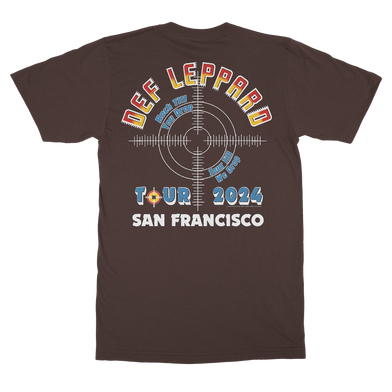 San Francisco, CA 2024 Tour T-Shirt Back