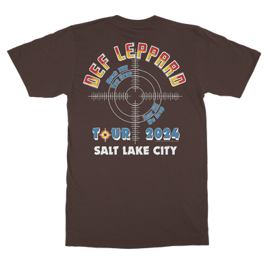 Salt Lake City, UT 2024 Tour T-Shirt Back