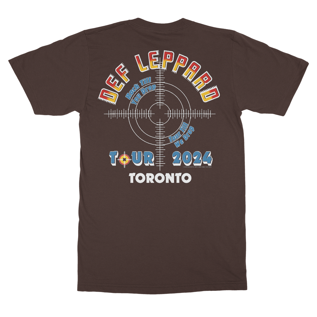 Toronto, ON 2024 Tour T-Shirt Back
