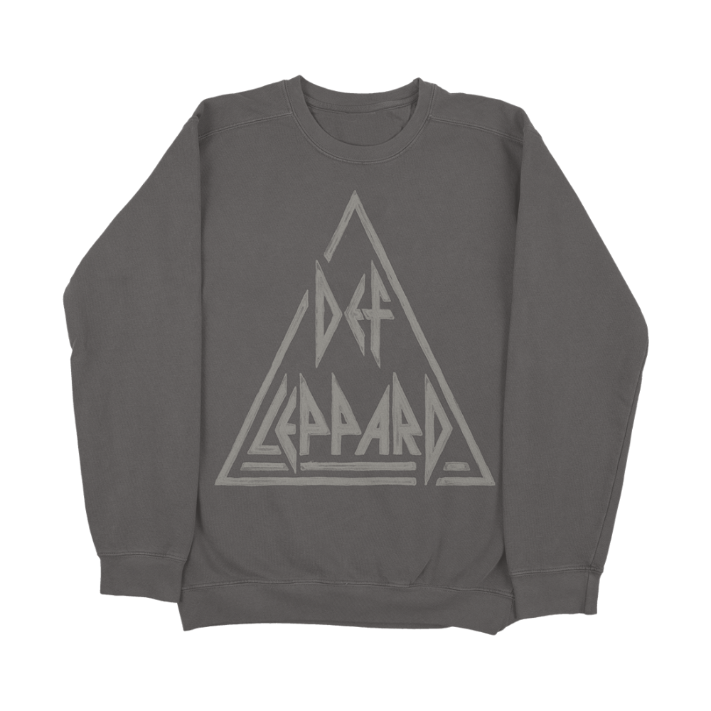 Triangle Texture Logo Crewneck