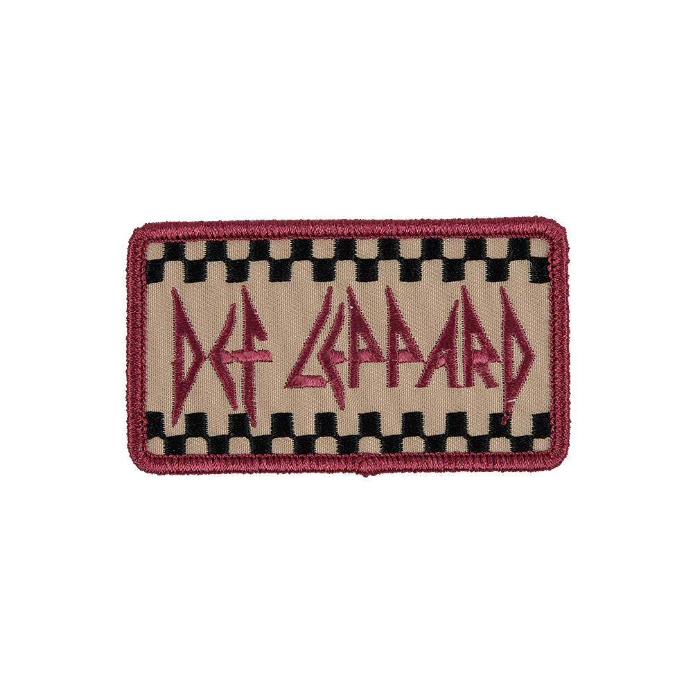 Def Leppard X Oxford Pennant Embroidered Patch Set Patch 3