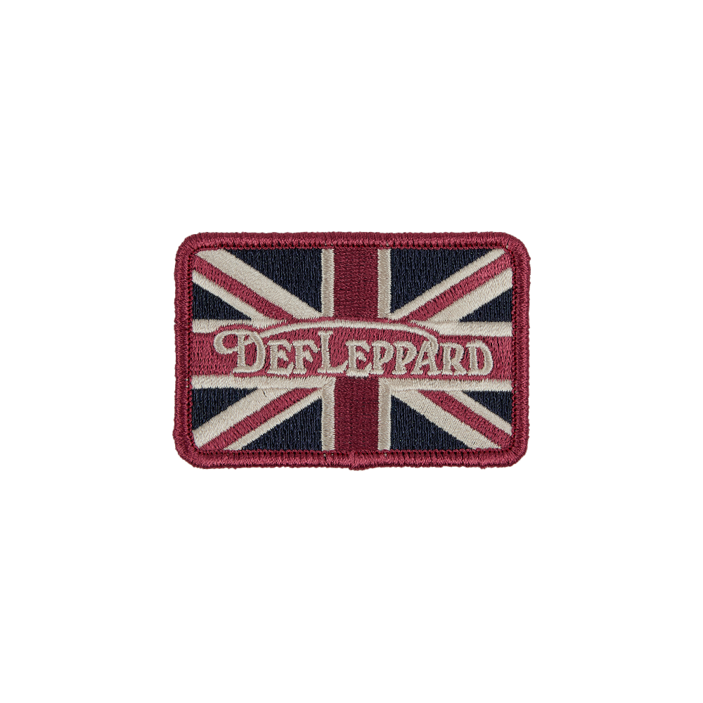Def Leppard X Oxford Pennant Embroidered Patch Set Patch 4