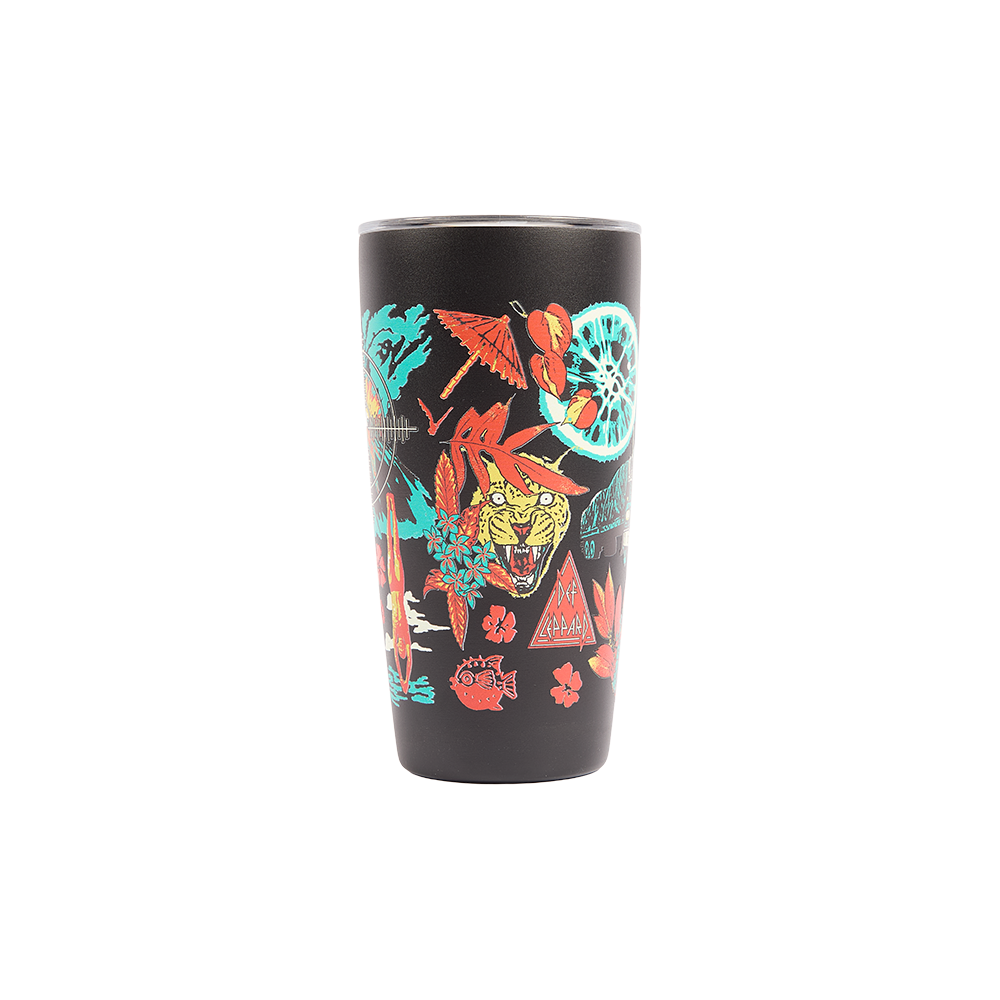 Def Leppard X MIIR Tumbler Pattern