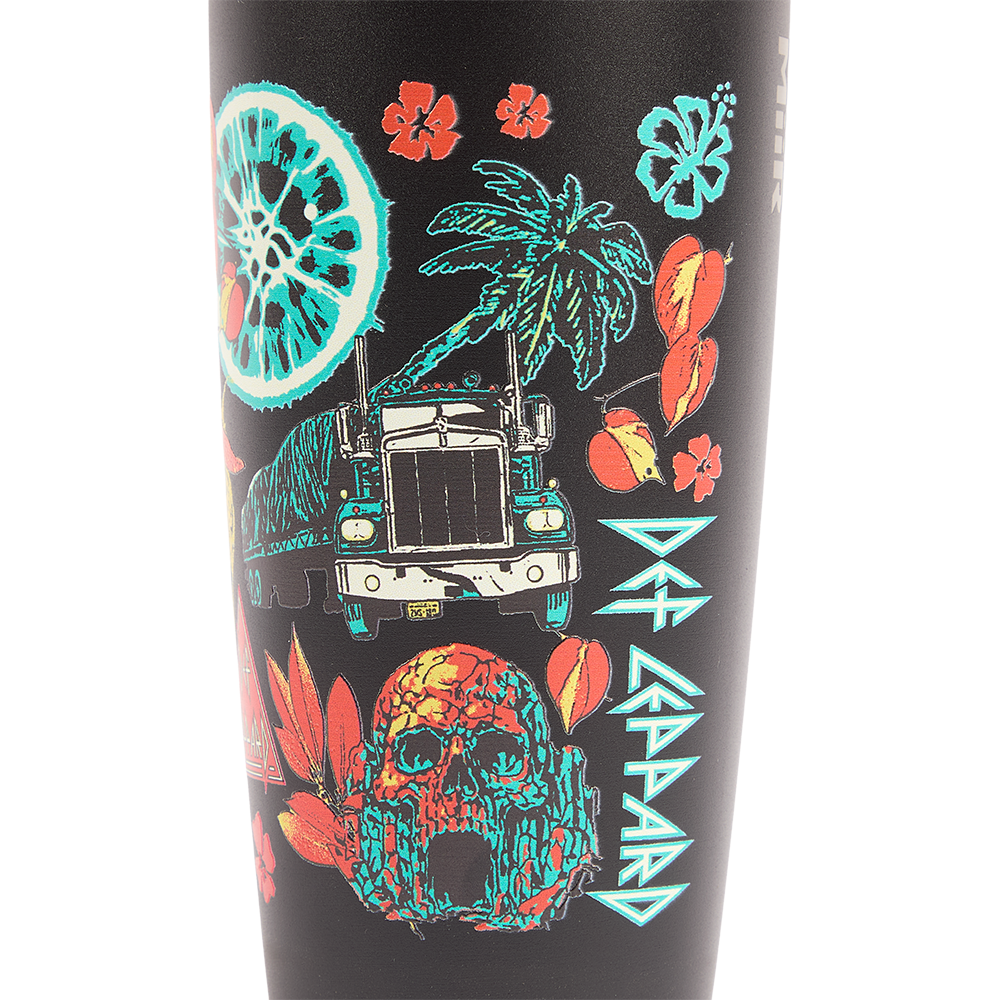 Def Leppard X MIIR Tumbler Close Up