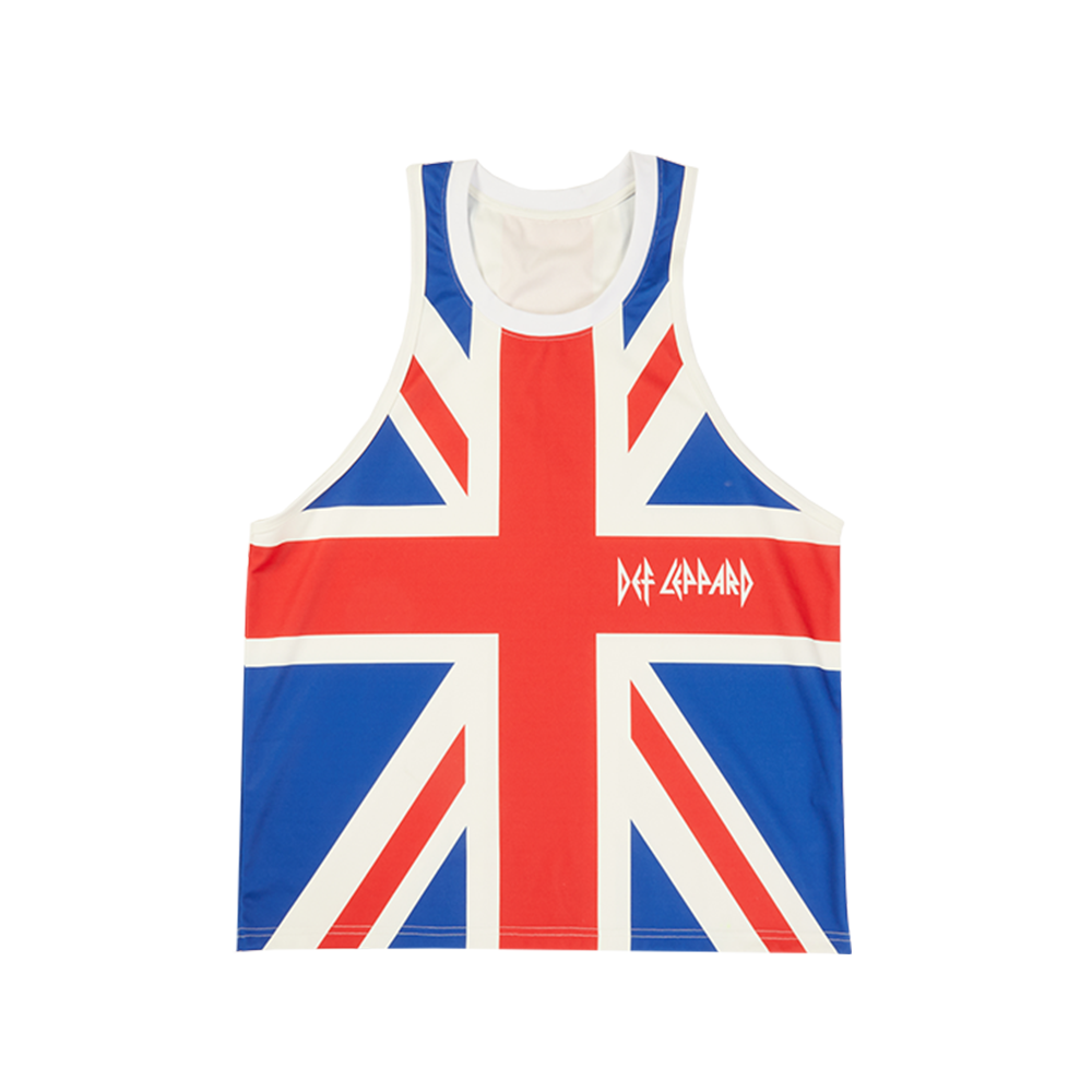 Union Jack Muscle Tee Front
