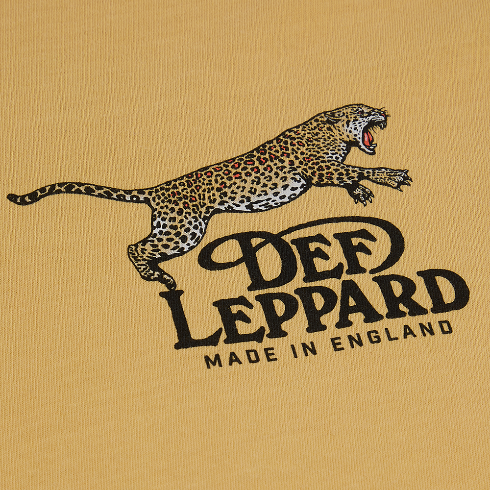 Made In England Leopard T-Shirt Front Detail
