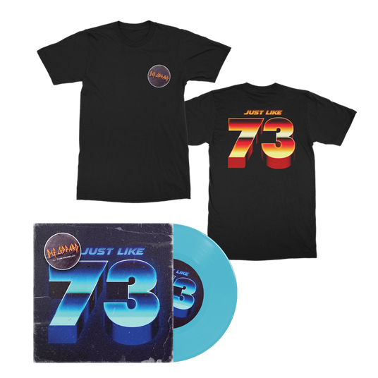 Just Like 73 (Blue 7”) + T-Shirt Bundle
