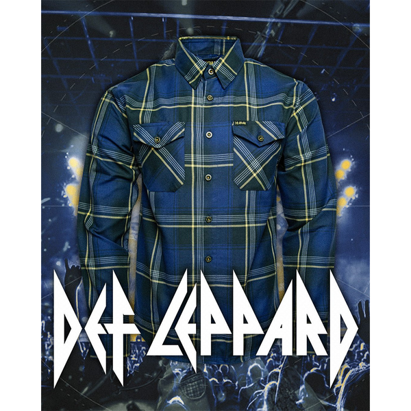 Def Leppard x Dixxon Adult Flannel - Def Leppard Official Store