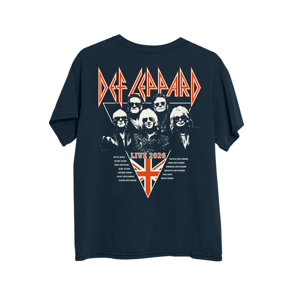 Vintage Modern Tour 2026 ECOM EXCLUSIVE Navy Tee Back