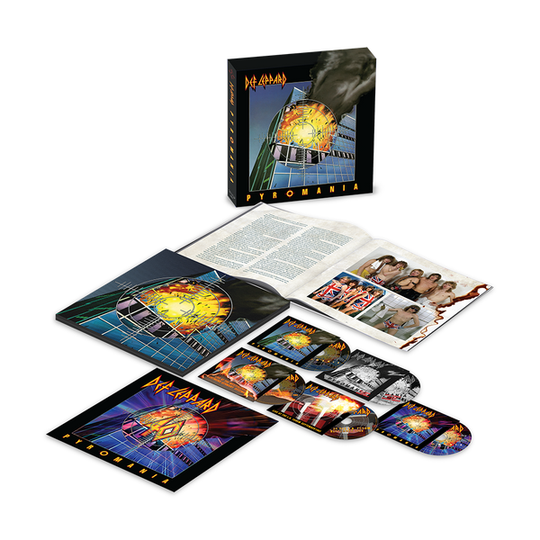Pyromania Super Deluxe Edition 4CD/Blu-Ray