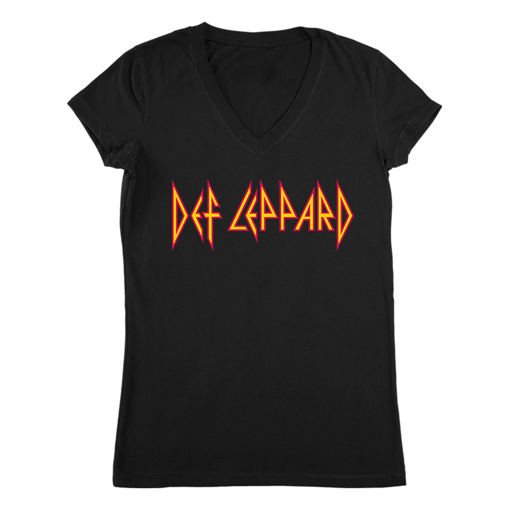 Def leppard t shirts women's best sale