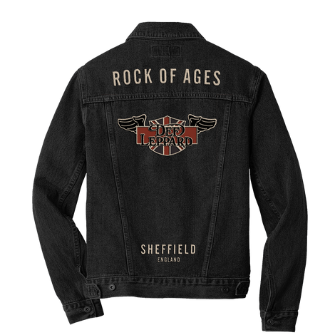 Rock Of Ages Denim Jacket Back