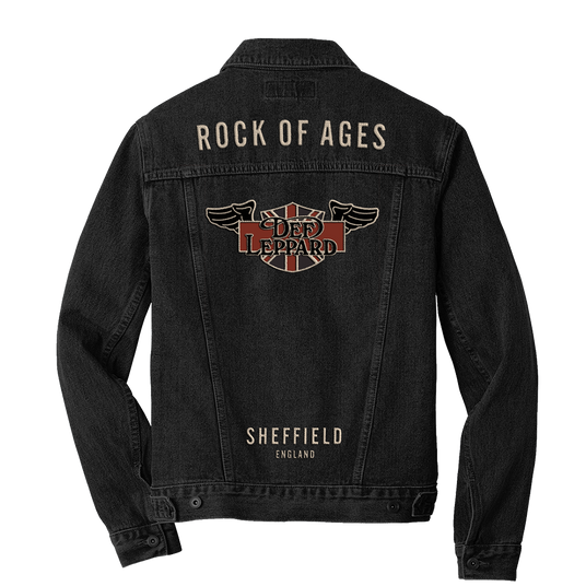 Rock Of Ages Denim Jacket Back