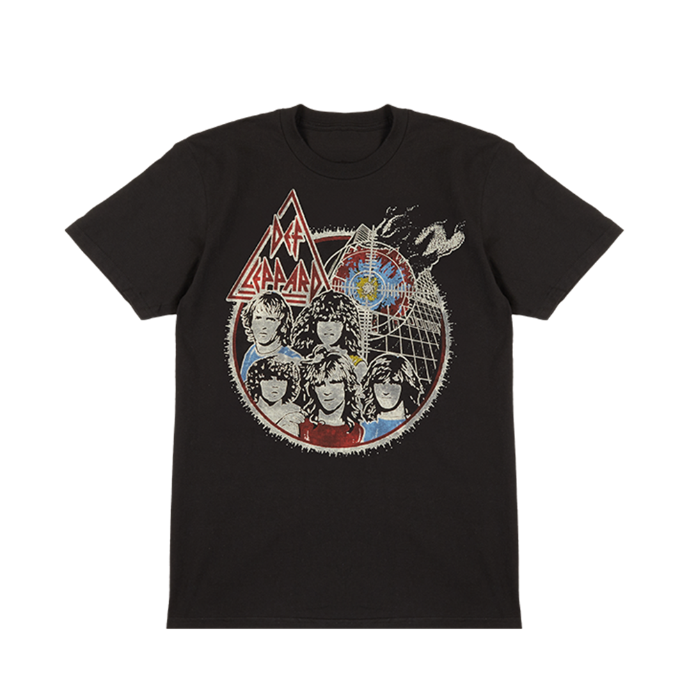 Pyro Bullseye US Tour 1983 T-Shirt Front