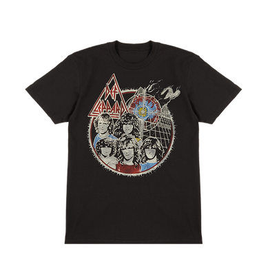Pyro Bullseye US Tour 1983 T-Shirt Front