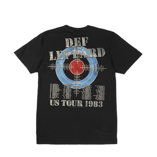 Pyro Bullseye US Tour 1983 T-Shirt Back