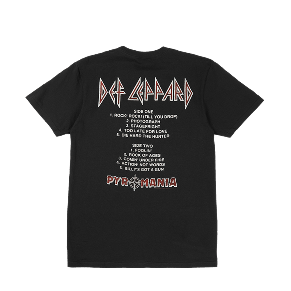 def leppard pyromania t shirt
