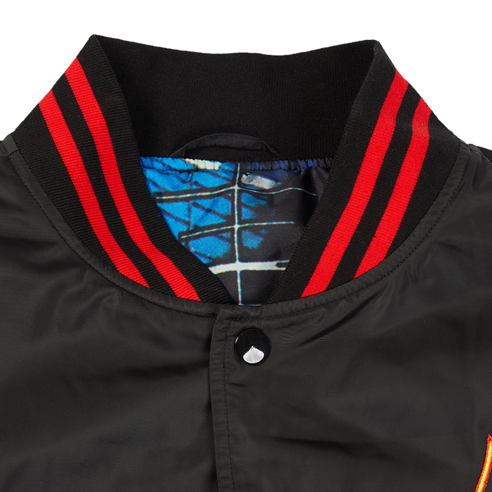 Pyromania Bomber Jacket Collar