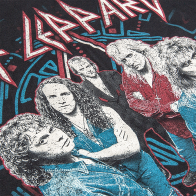 Def leppard shop union jack shirt